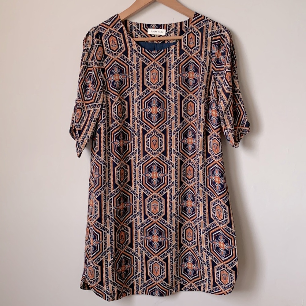 SUGAR + LIPS | patterned dress